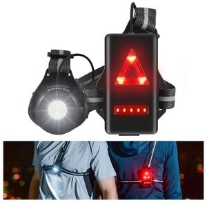 Volcano Eye, Over The Shoulder Light Harness for Runners, Hikers, Cyclists, Etc.